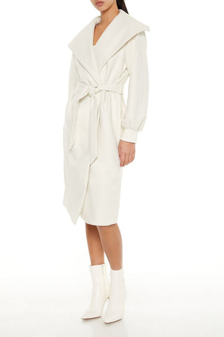 Longline Tie-Waist Coat
