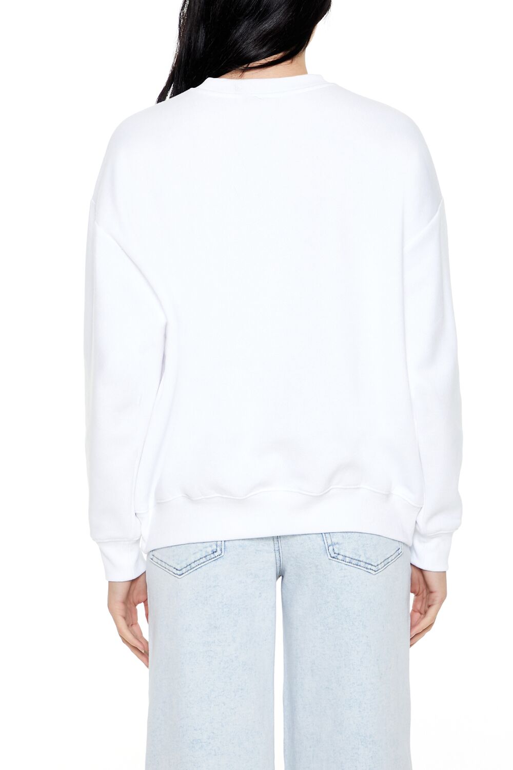  Forever 21 Mammoth Bound Graphic Pullover - white multi - Bonton