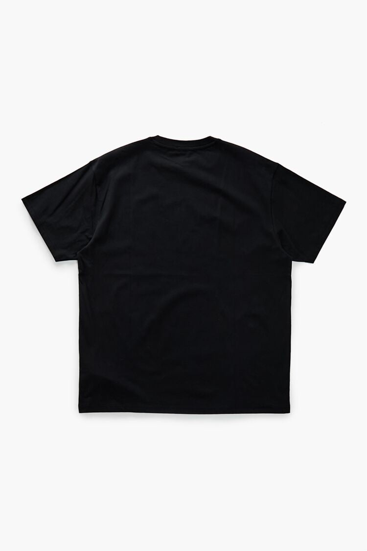  Forever 21 Tuff Footprint Graphic Tee - olive black - Bonton