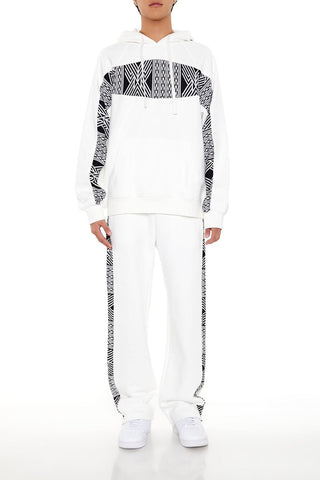 Abstract French Terry Hoodie