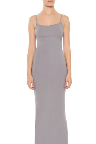 Rib-Knit Cami Maxi Dress