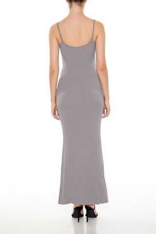Rib-Knit Cami Maxi Dress