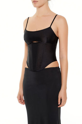 Bustier Cutout Cami