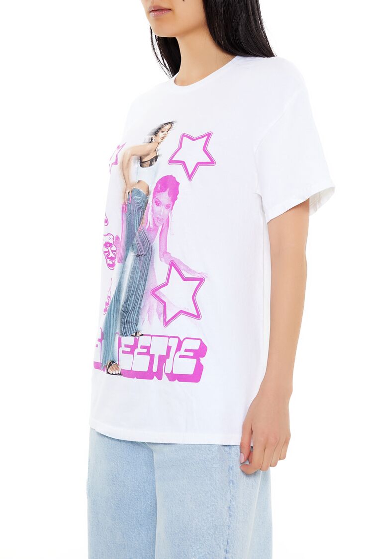  Forever 21 Saweetie Graphic Tee - white multi - Bonton