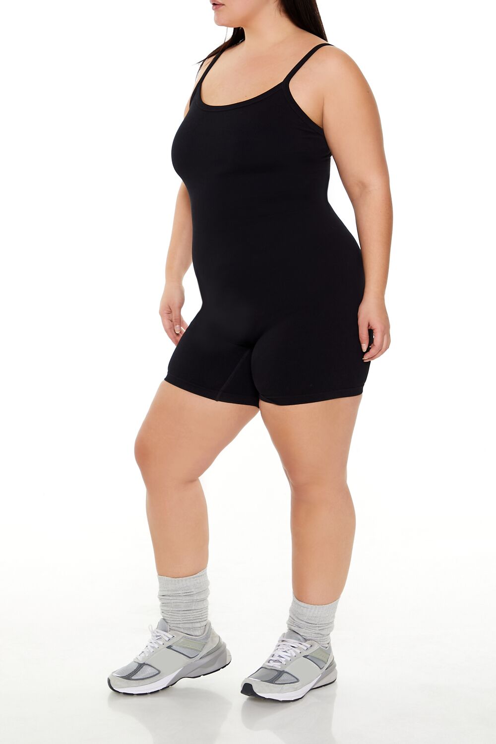  Forever 21 Plus Size Active Seamless Romper - aqua - Bonton