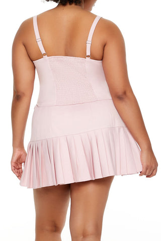 Plus Size Poplin Smocked Cami