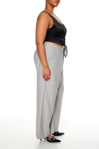 Plus Size Wide-Leg Pants