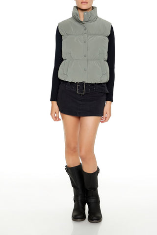 Quilted Puffer Vest