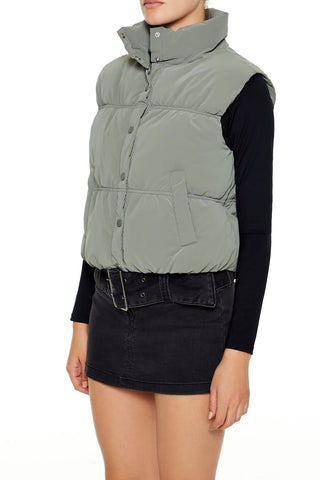 Quilted Puffer Vest