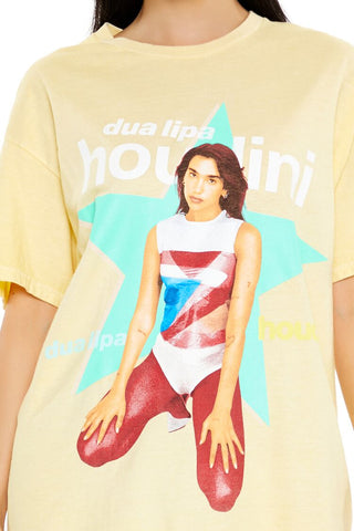 Oversized Dua Lipa Graphic Tee