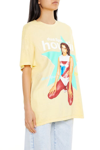 Oversized Dua Lipa Graphic Tee