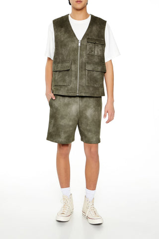 Mineral Wash Cargo Vest