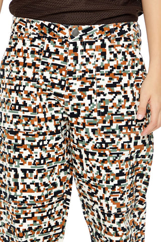Geo Camo Slim-Fit Pants