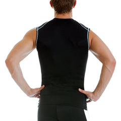 Insta Slim Activewear Compression Contrast Stitching V-Neck MA0013