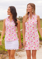 Margarita 1/4 Zip Sleeveless Sport Dress