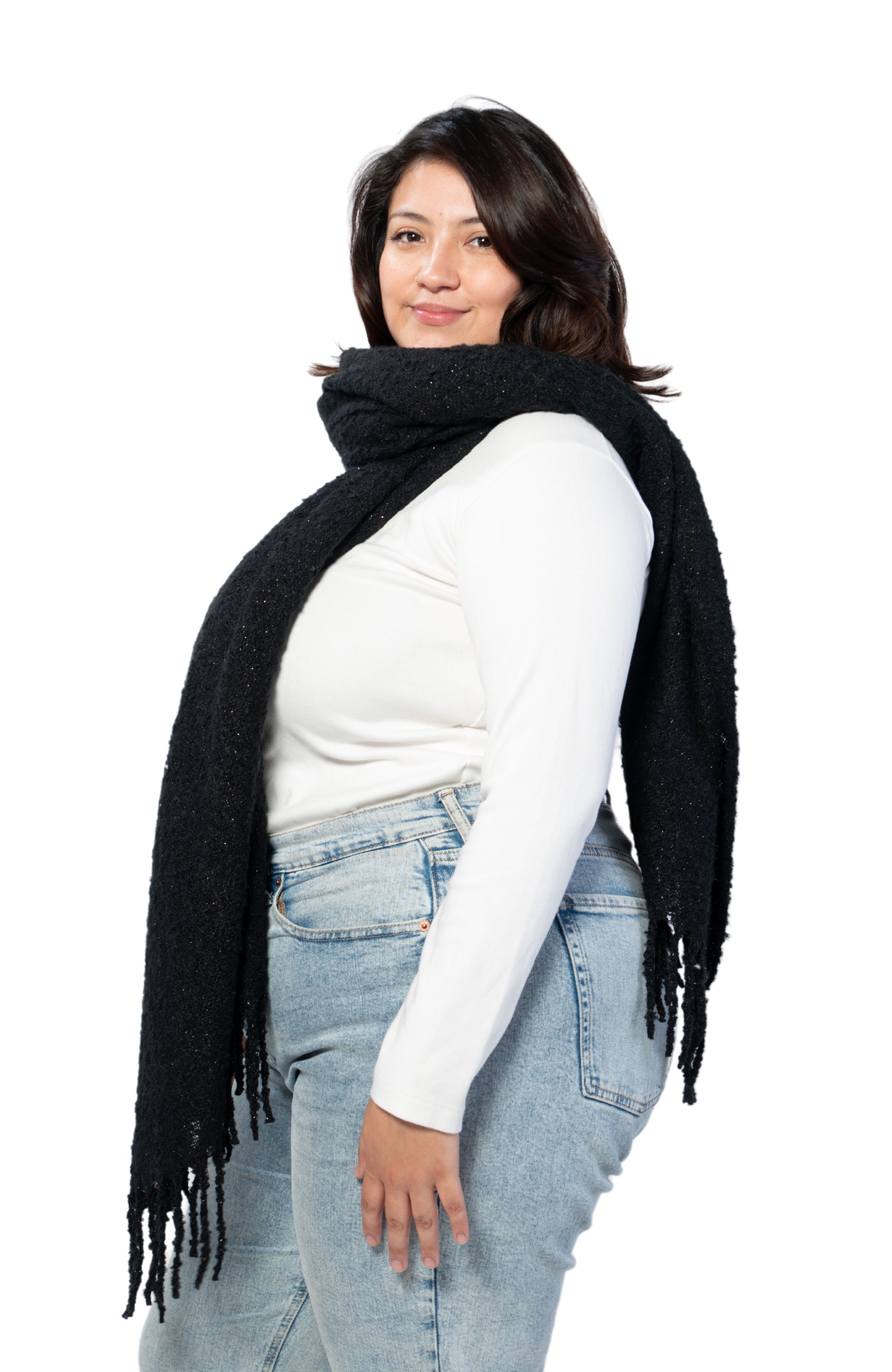  Marcus Adler The Kylie Scarf - Black - Bonton