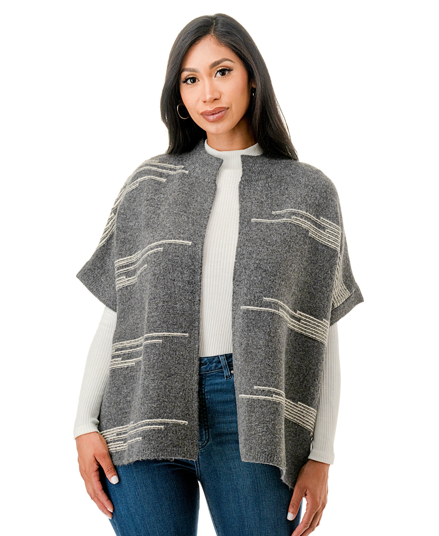  Marcus Adler The Fatima Topper - Grey - Bonton