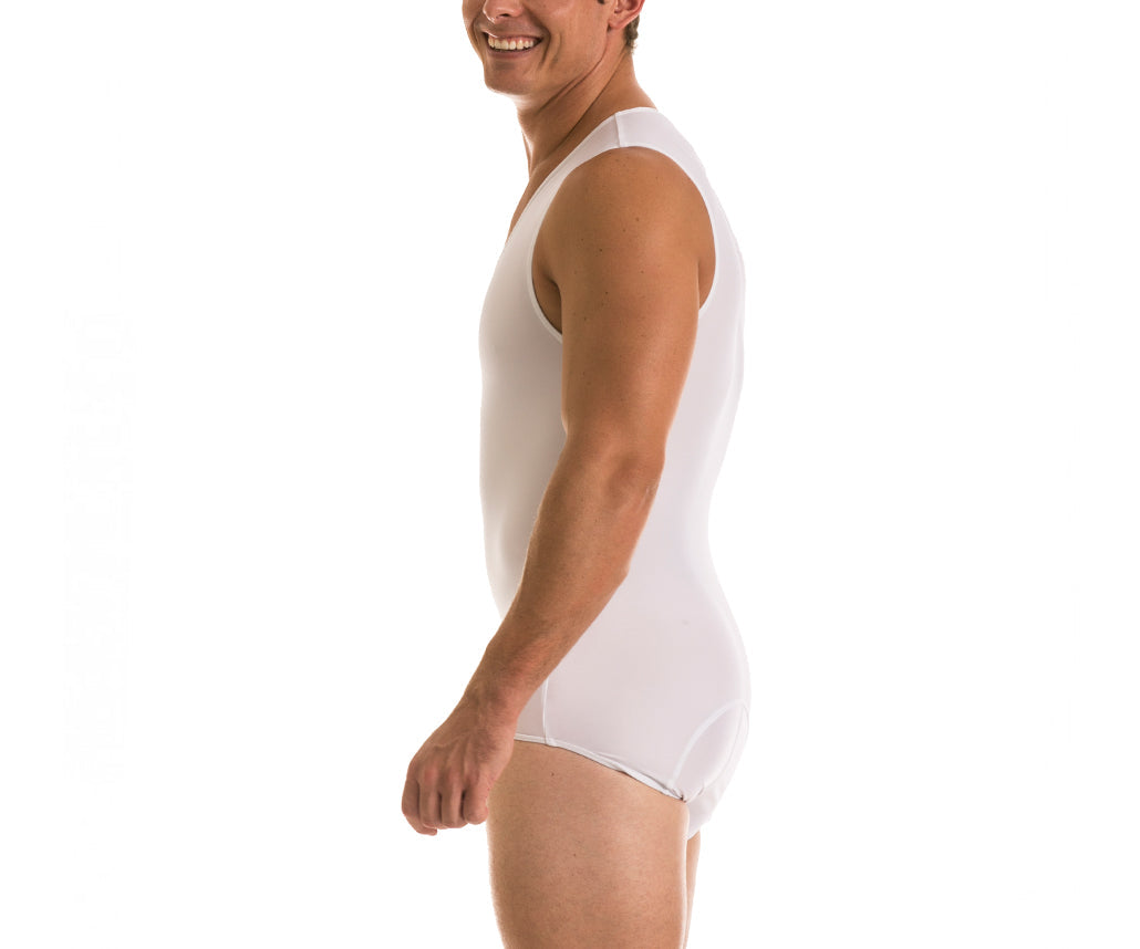  InstantFigure Insta Slim I.S.Pro USA Compression Tank Bodysuit MB2006 - Black - Bonton