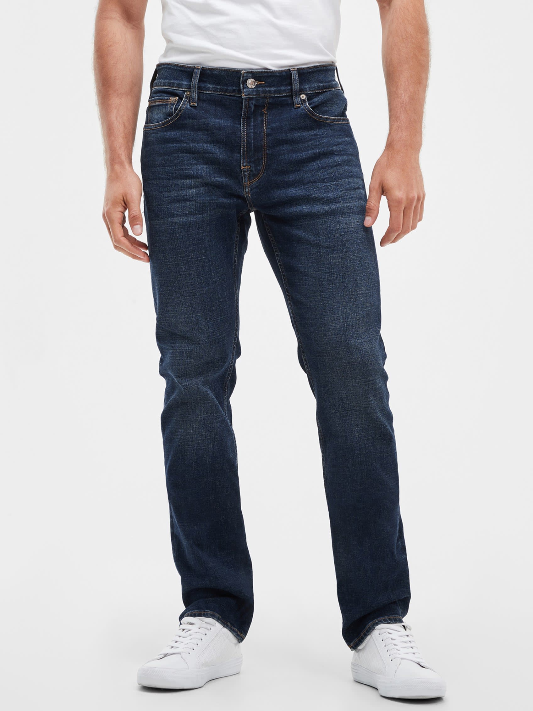  Men's Eco Straight Jeans - BLUE GUITAR - Bonton