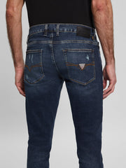 Men's Eco Distressed Tapered Jeans