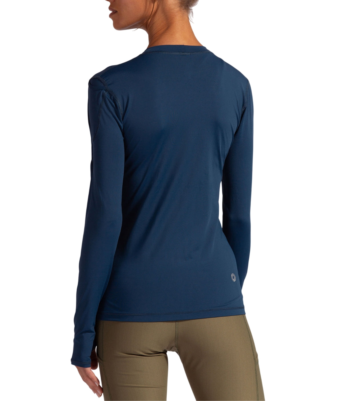  BloqUV BloqUV Women's UPF 50+ Sun Protection Long Sleeve Sun Shirt 24/7 Top - Midnight Blue - Bonton