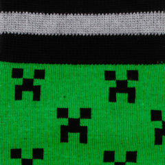 Minecraft Creeper Green Father/Son Sock Set