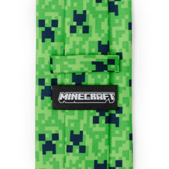 Minecraft Creeper Green Father/Son Tie Set