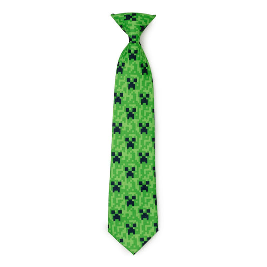 Minecraft Creeper Green Boy's Tie