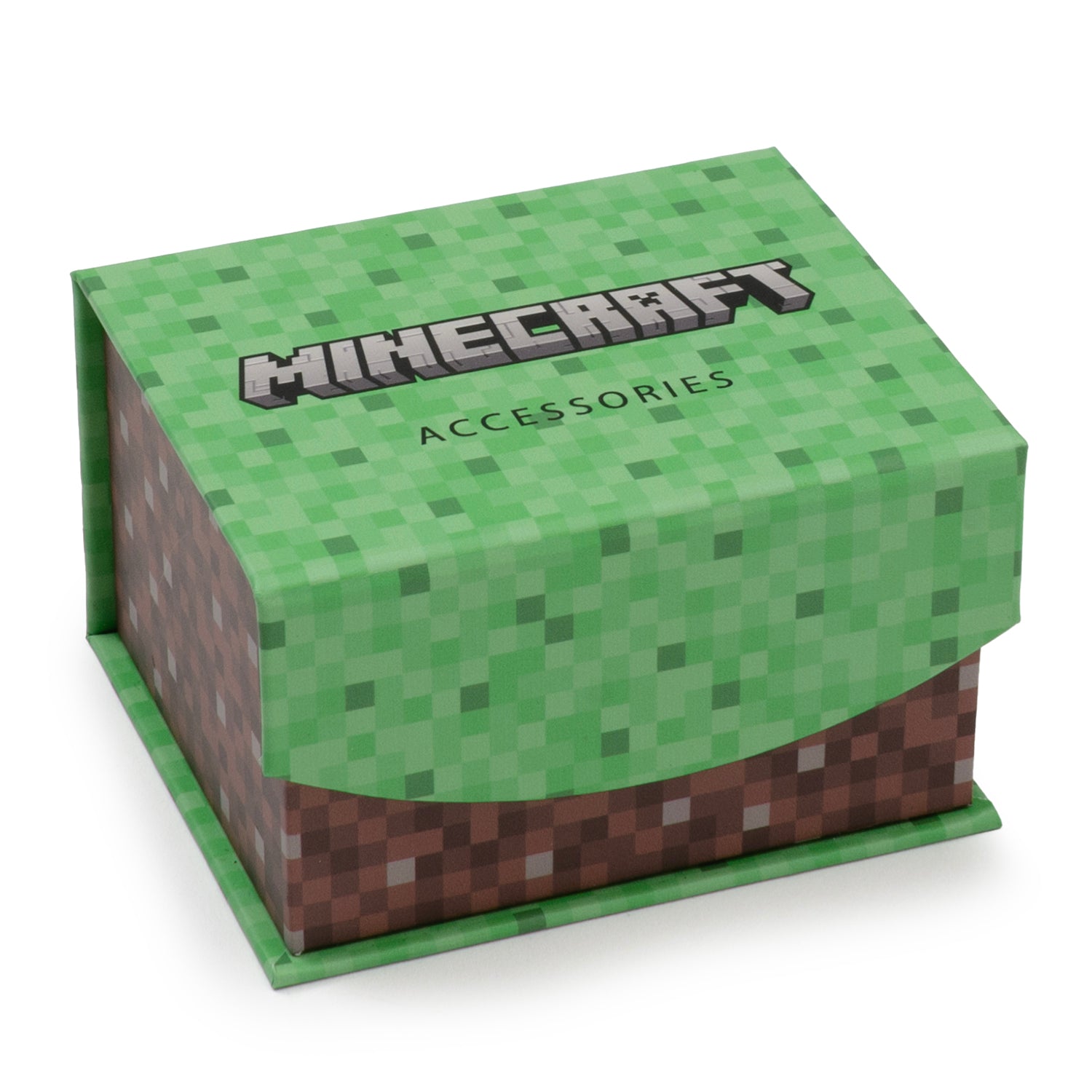  Cufflinks Minecraft Creeper and TNT Gunmetal Cufflinks - Default Title - Bonton