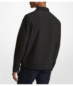 Softshell Jacket with Side Pockets Black
