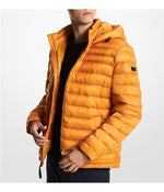 Hooded Packable Jacket Marigold