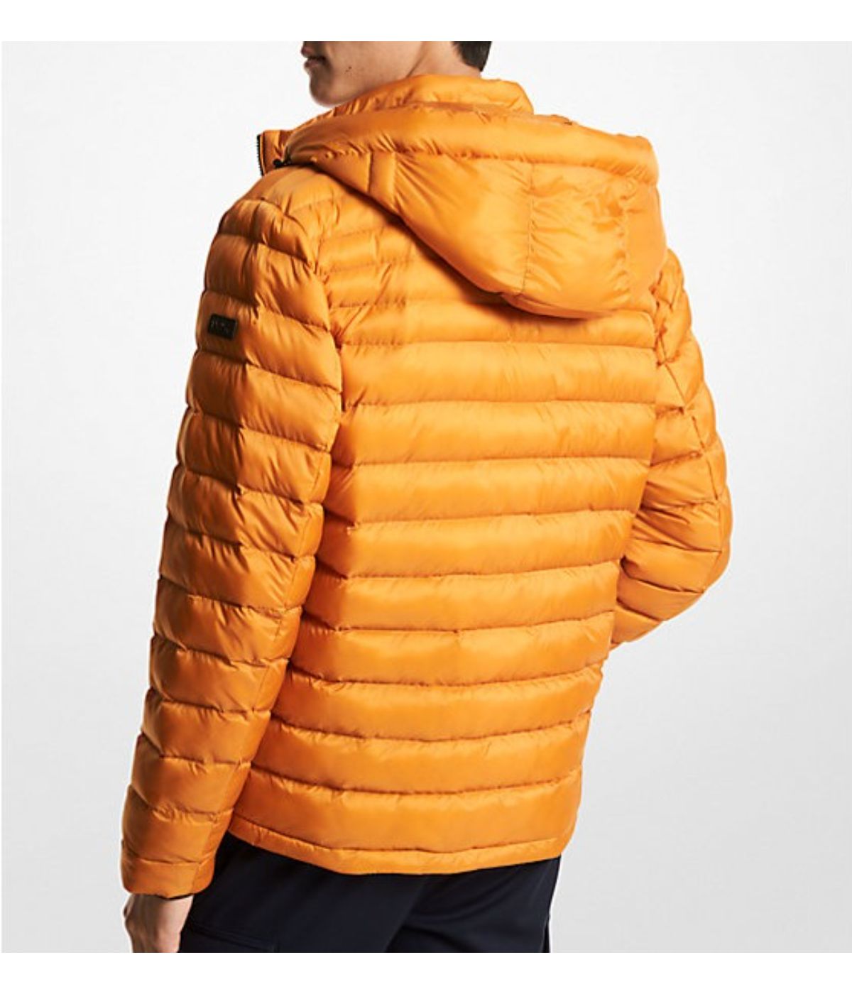  Michael Kors Hooded Packable Jacket Marigold - Marigold - Bonton