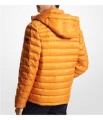 Hooded Packable Jacket Marigold