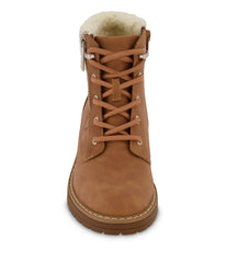 Jade Zip Hiking Boot Cognac