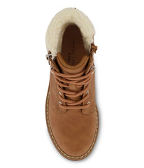 Jade Zip Hiking Boot Cognac