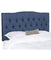 Axel Tufted Linen Headboard Navy