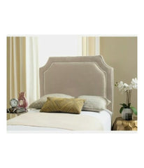 Dane Headboard Oyster Grey/White