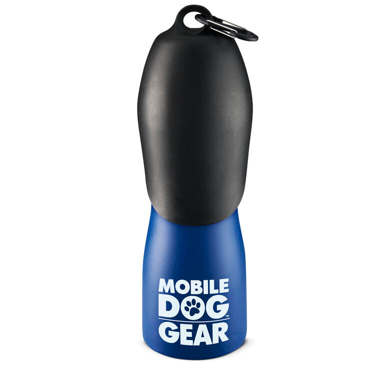  Mobile Dog Gear Stainless Steel Dog Water Bottles, 25 Ounces - Black - Bonton