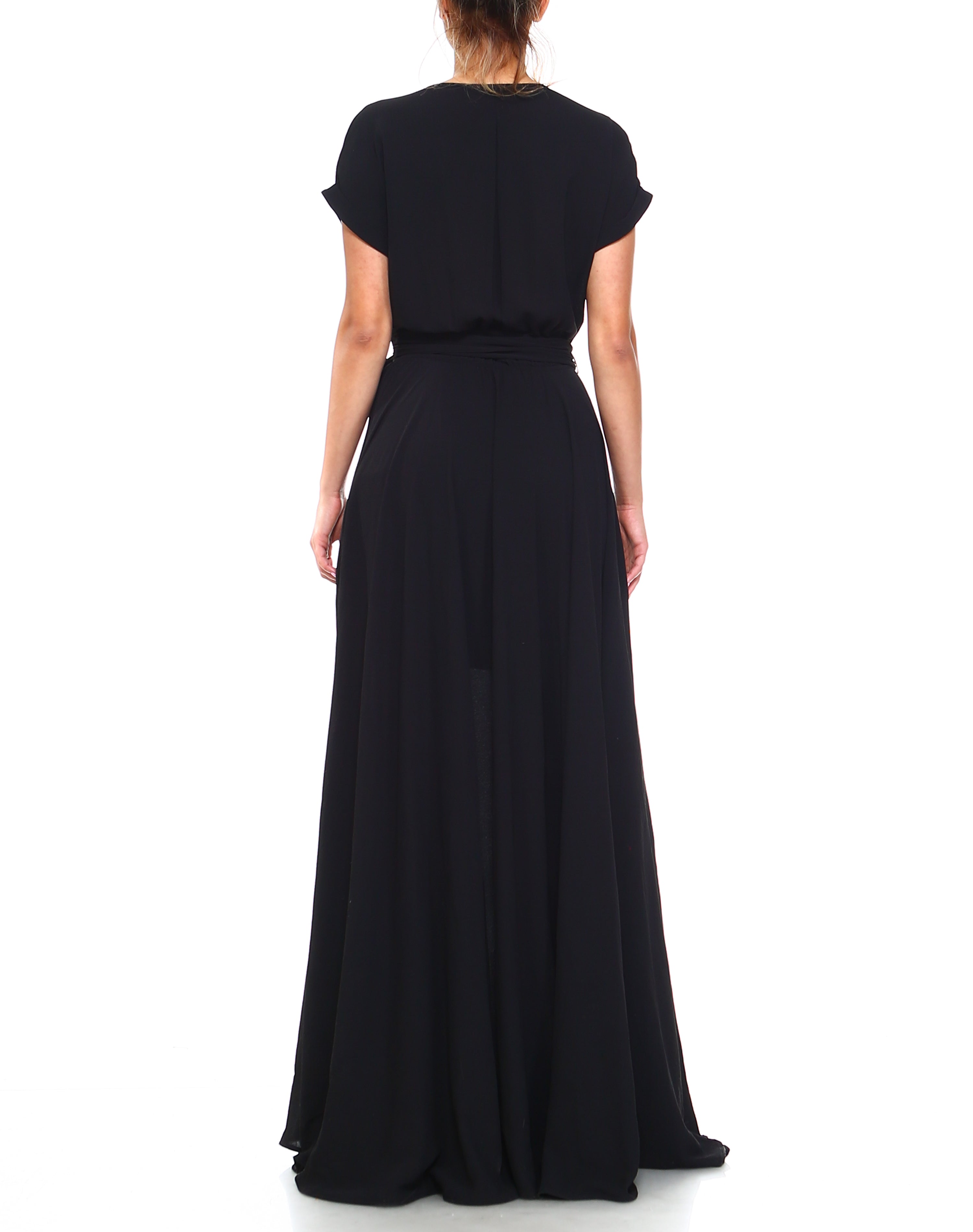  Meghan Los Angeles Jasmine Maxi Dress - Black - Bonton