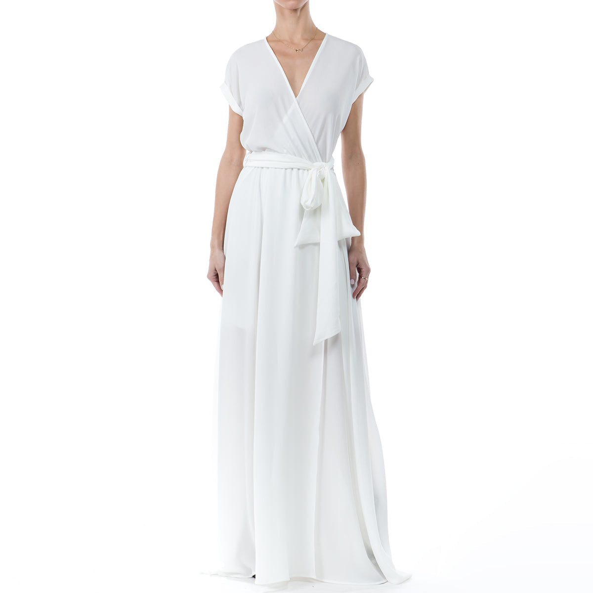  Meghan Los Angeles Jasmine Maxi Dress - Ivory - Bonton