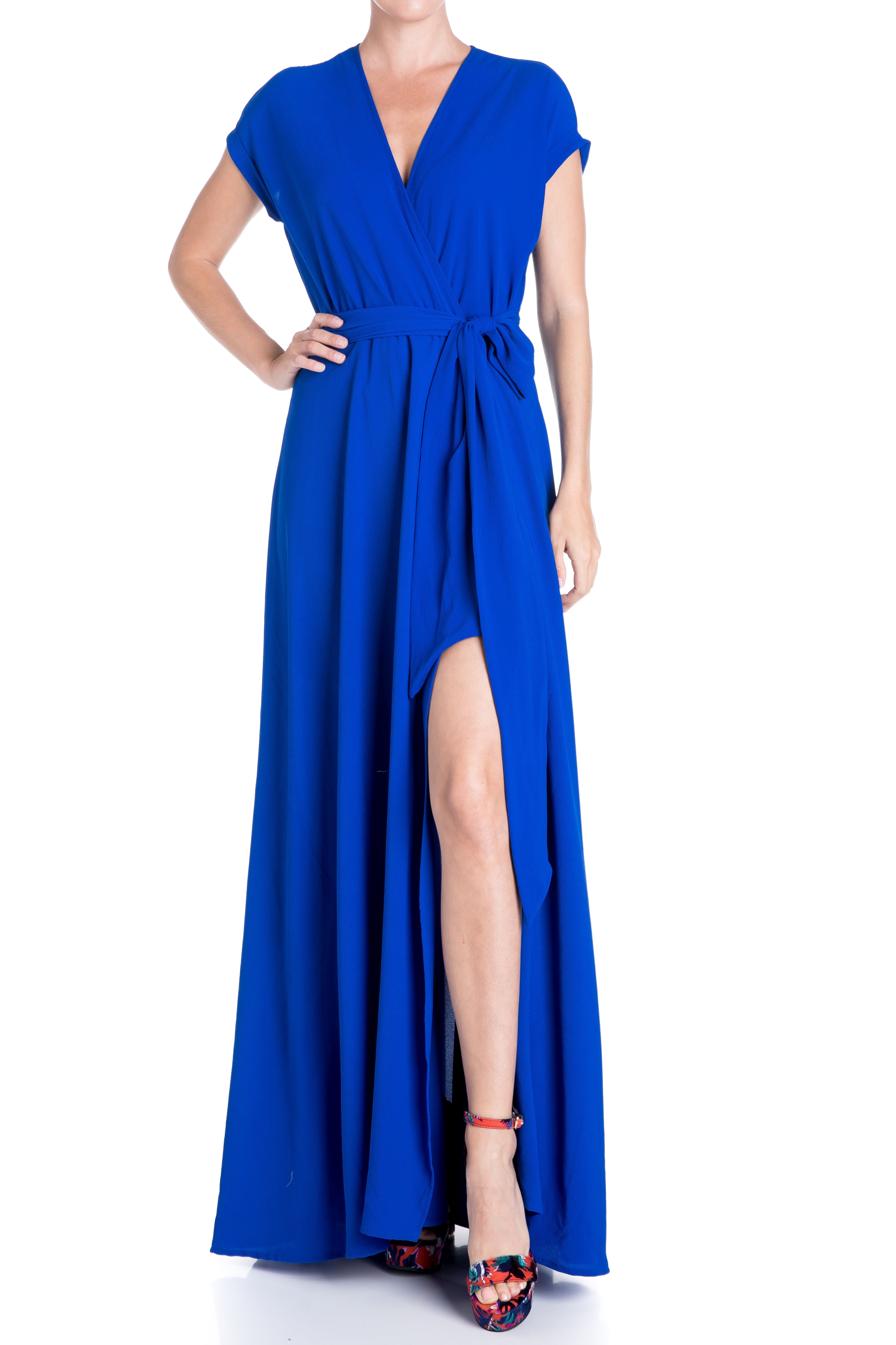  Meghan Los Angeles Jasmine Maxi Dress - Royal - Bonton