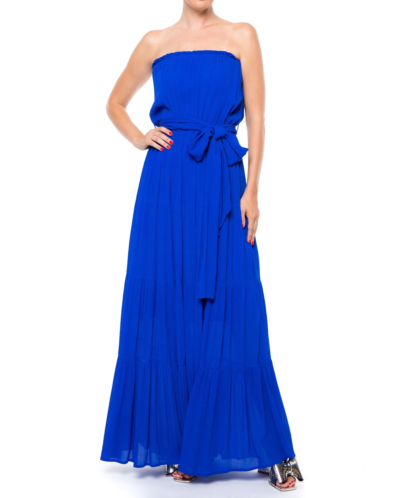  Meghan Los Angeles Makena Maxi Dress - Royal - Bonton