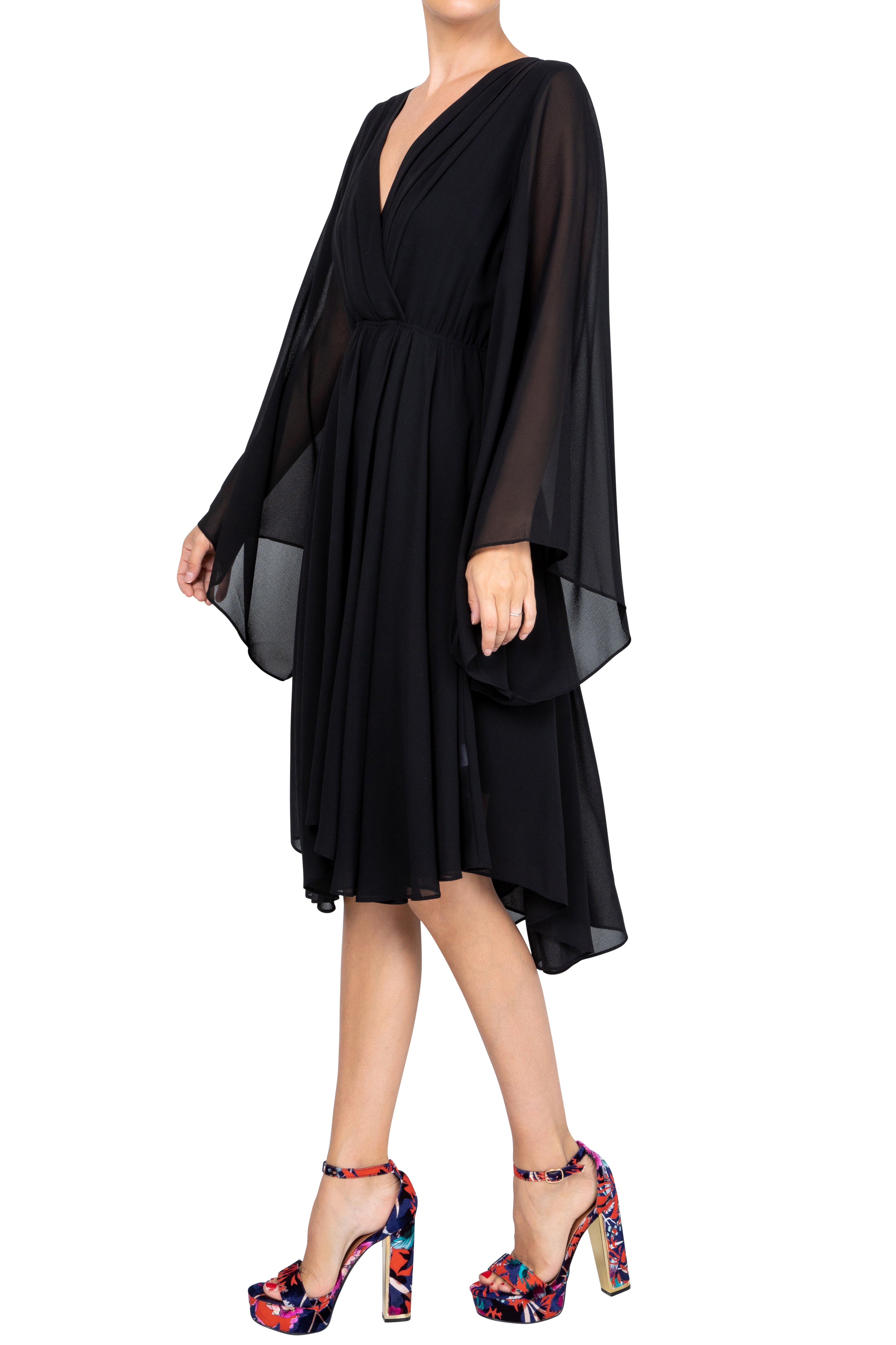  Meghan Los Angeles Meghan Sunset Dress - Black - Bonton