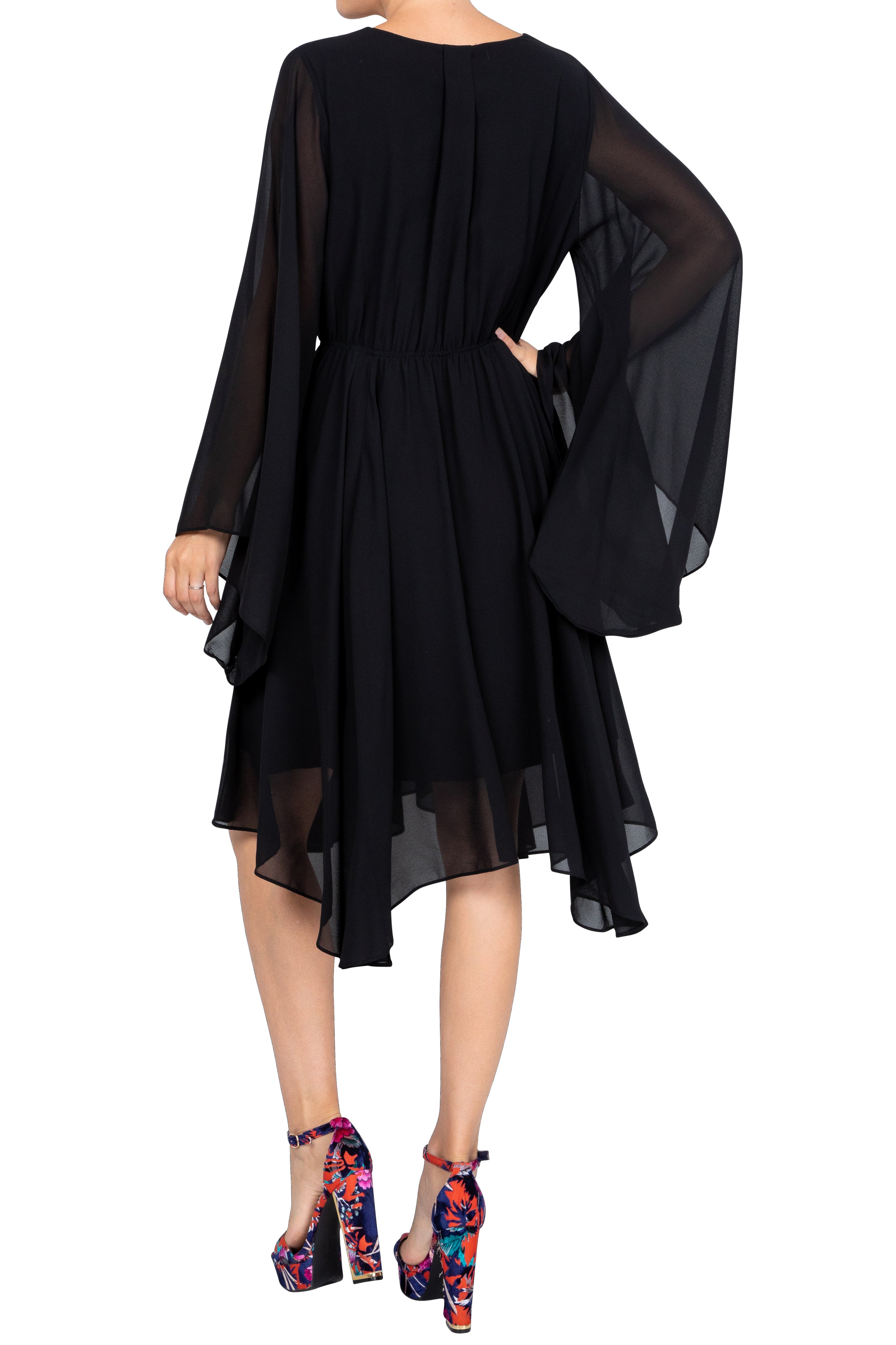  Meghan Los Angeles Meghan Sunset Dress - Black - Bonton