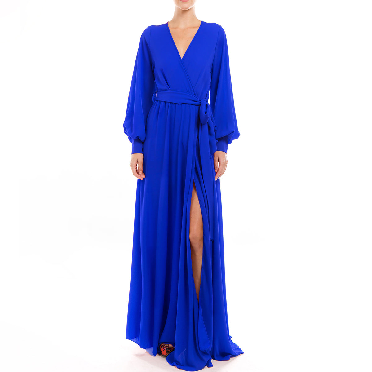  Meghan Los Angeles Venus Maxi Dress - Royal - Bonton