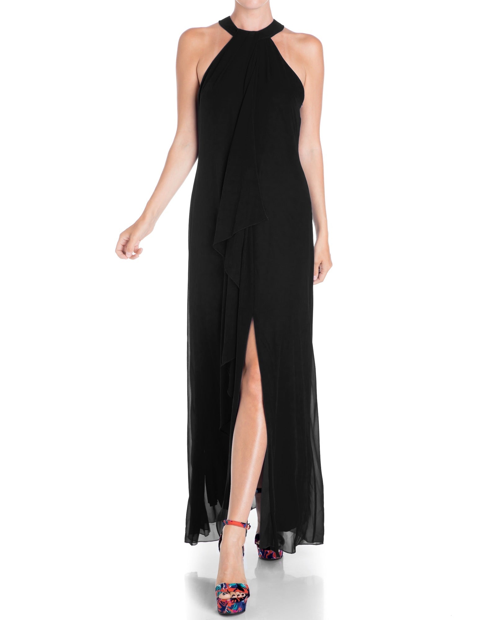  Meghan Los Angeles Aphrodite Maxi Dress - Black - Bonton