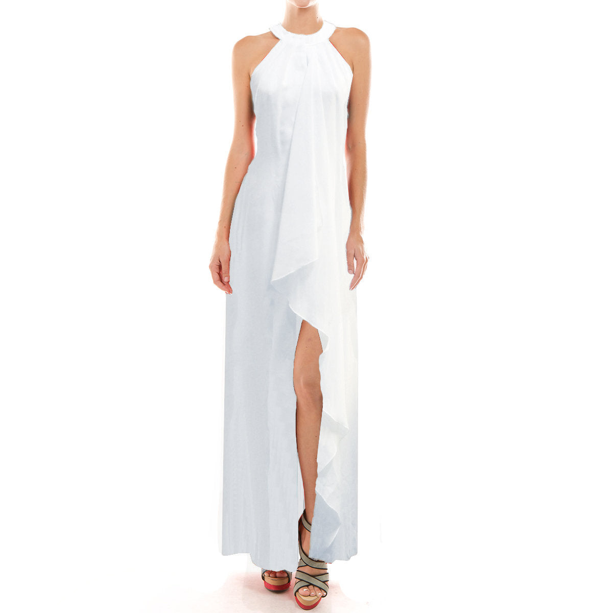  Meghan Los Angeles Aphrodite Maxi Dress - White - Bonton