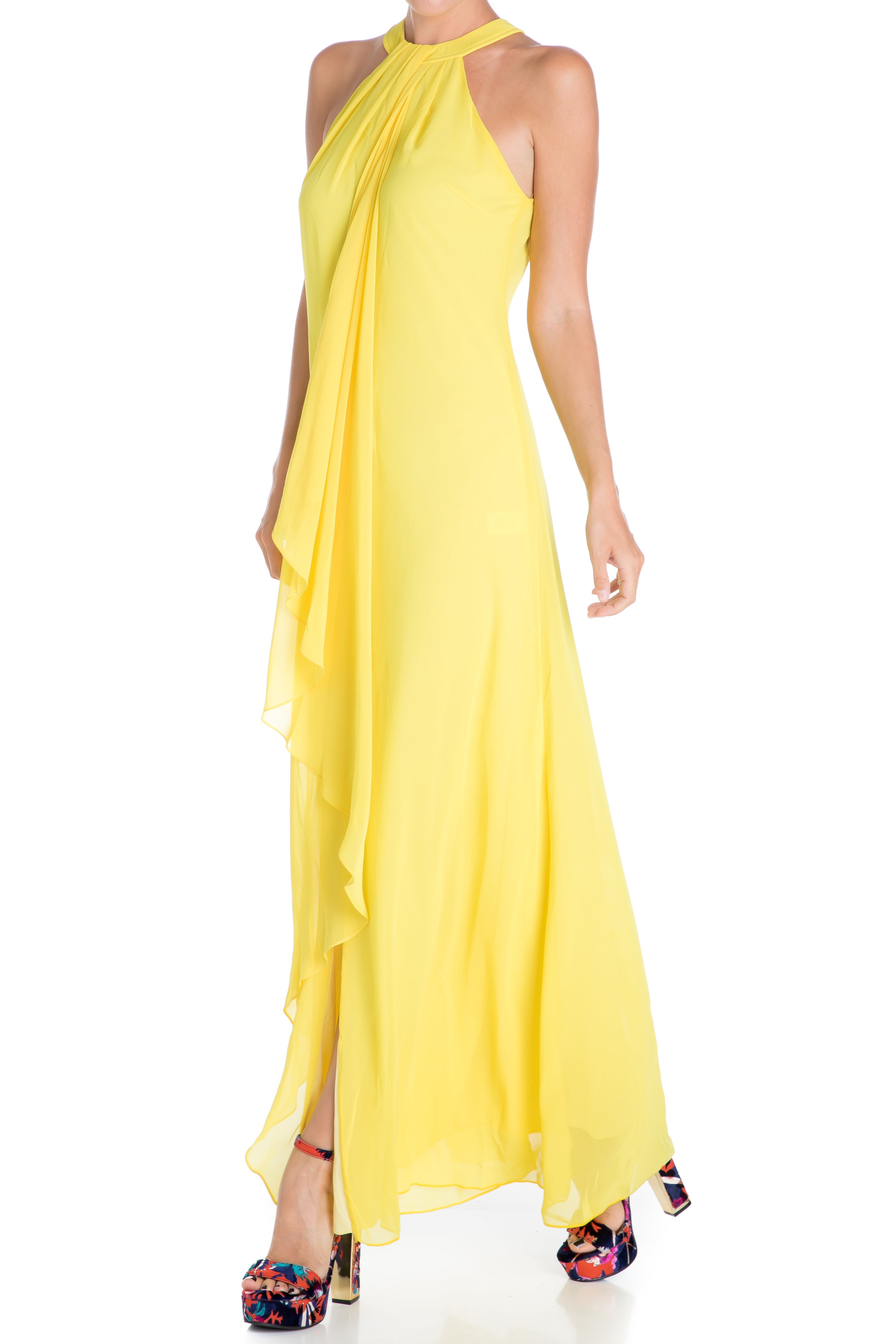  Meghan Los Angeles Aphrodite Maxi Dress - Yellow - Bonton