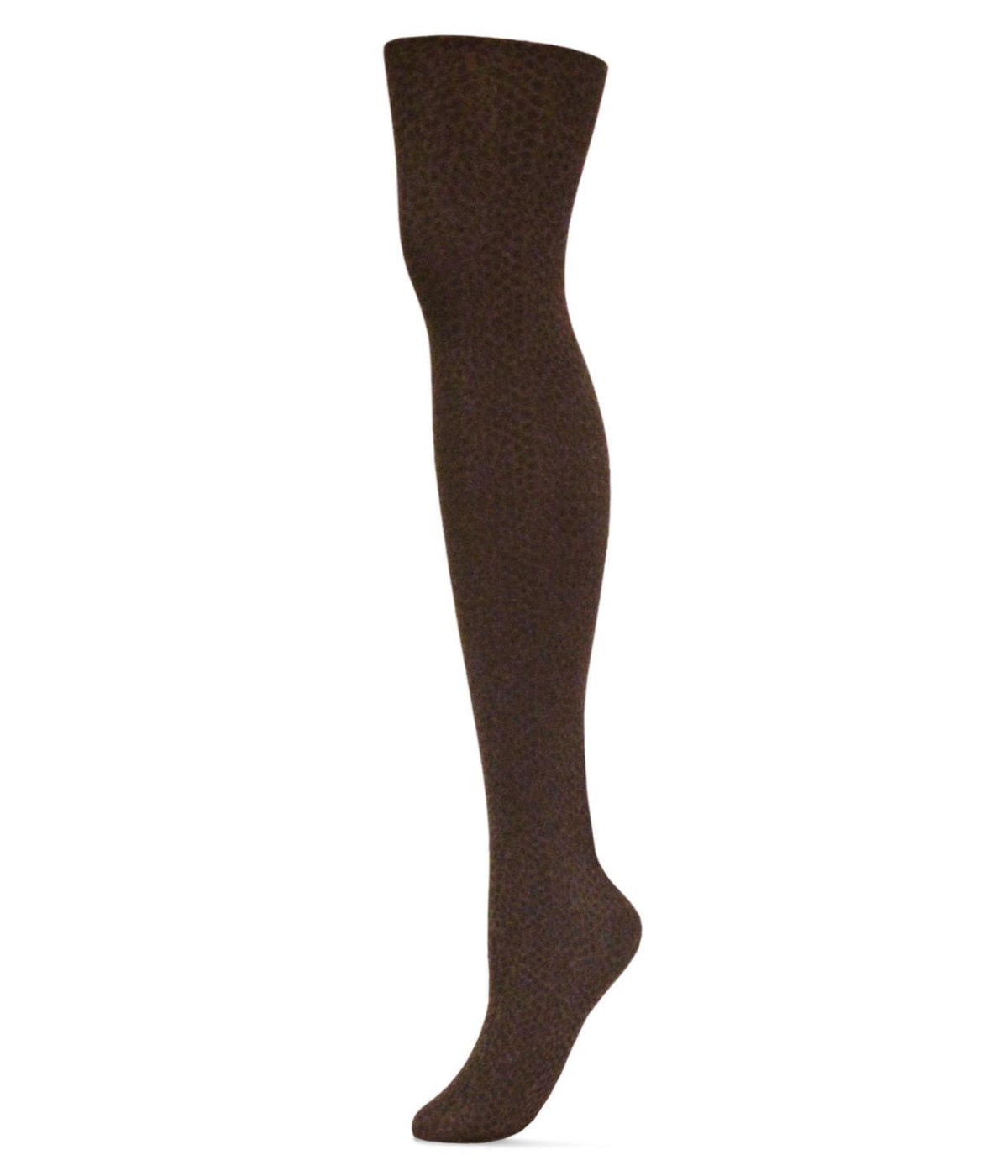 Upscale Snake Skin Opaque Tights Coffee Bean