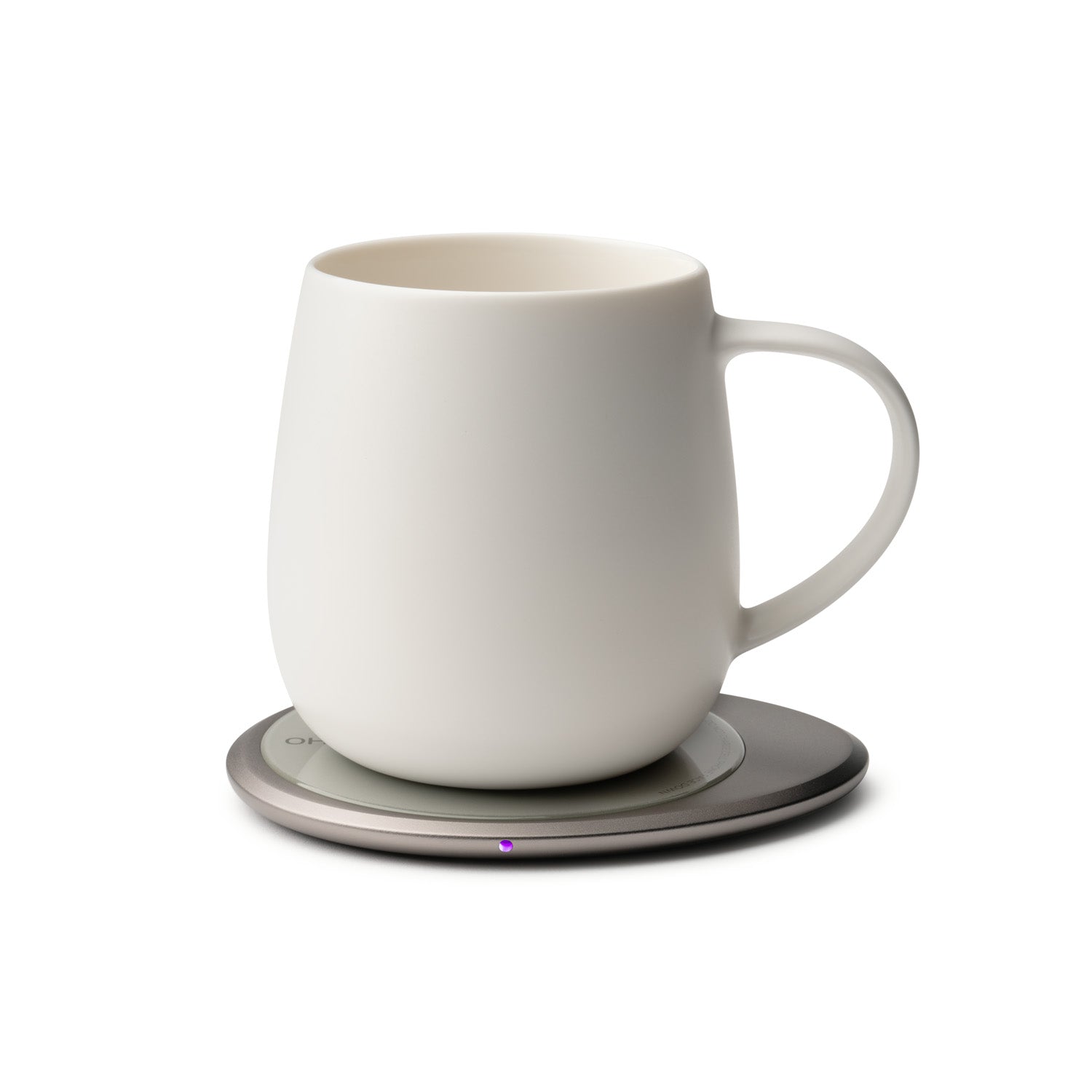  OHOM Ui 3 Self-Heating Mug Set - Jasmine White - Bonton